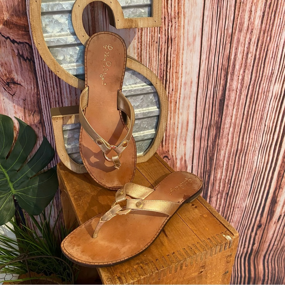 Lilly Pulitzer Phipps Sandal, Sz 8